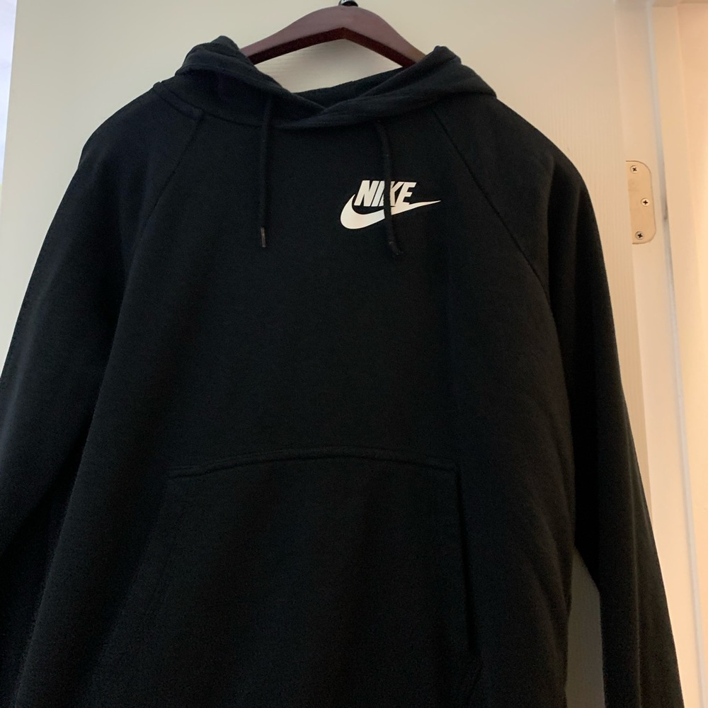 Black Nike hoodie size M